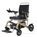 Hospital leve cadeira de rodas elétrica dobrável com peso